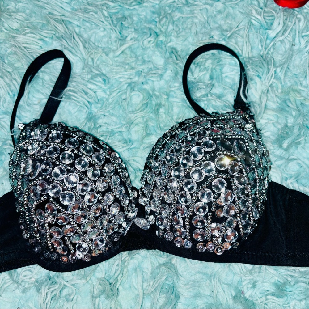Eye Catching Jeweled Bra